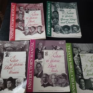 A set of books on Historic Black Educators
